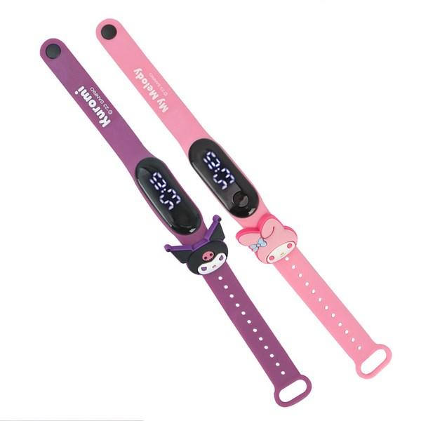Sanrio My Melody 3D LED Wristwatch Girls Children Elementary School Electronic Watch