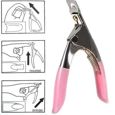 Professional Stainless Steel Manicure Art Tool Set False Nail Clipper Edge Cuticle Cutter Tips Kits