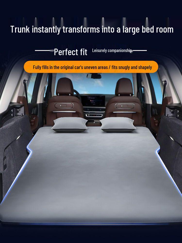 BMW X5 Luftmadrass för Baksätet - Uppblåsbar Bilbädd för Bagageutrymme eller Camping