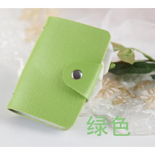 24Bits PU-Lederetui, Kartentasche, Visitenkarte, Reisepass, Organizer, Ausweis, Kreditkartenetui