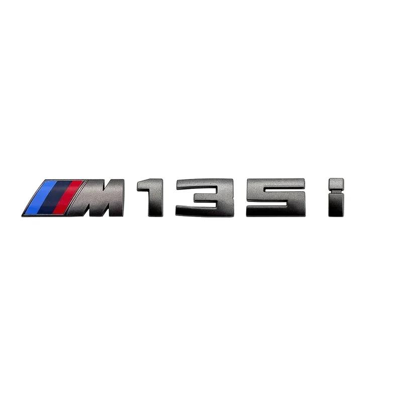For BMW M 5.5cm Sticker M135I M240D M340I M550D M440D M135D M760LI M140D Modified Digital Displacement Standard ABS Rear Logo rvbf26