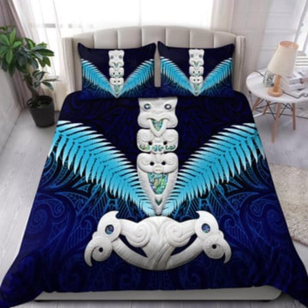Duvet Cover Set Tmarc Tee Maori Aotearoa Tattoo Bedding Sets Pillowcase