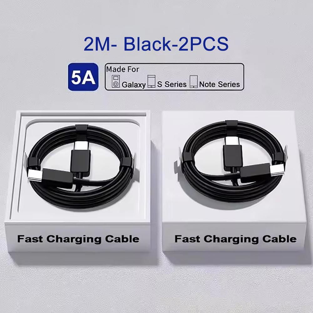 Для Samsung 2 Stuks Pd 45W 5a Usb C Кабель для Samsung Galaxy S22 S23 Ultra Note 10 + 5G — фото 7