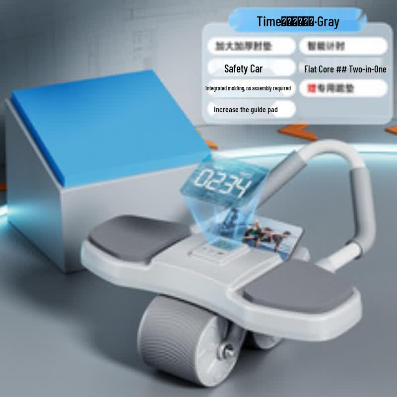 Ayub Automatic Rebound Four-Wheel Ab Roller