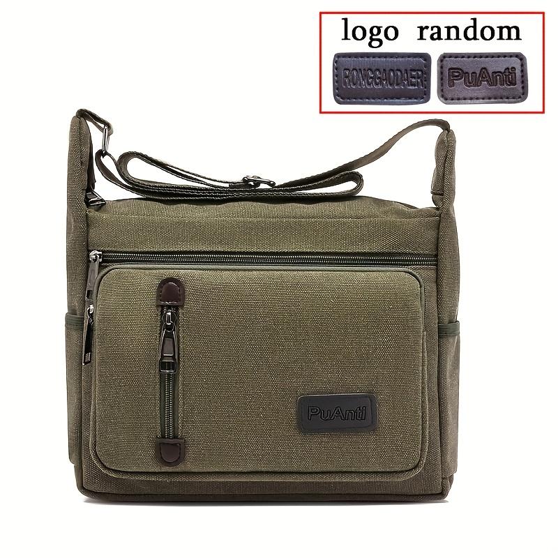 Vintage Crossbody Bag with Adjustable Strap Casual Outdoor Style, Easy Care, Suitable for Hiking and Daily Carrying