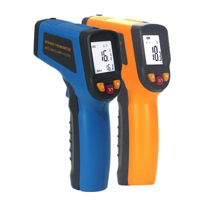 LCD Berührungsloses digitales Laser-IR-Infrarot-Thermometer C/F-Pyrometer Außentemperatur Met