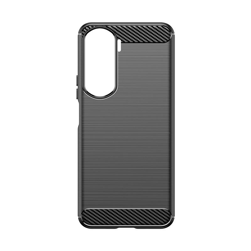 Carbon Fiber Protective Case for Honor 90 Lite / X50i - Black