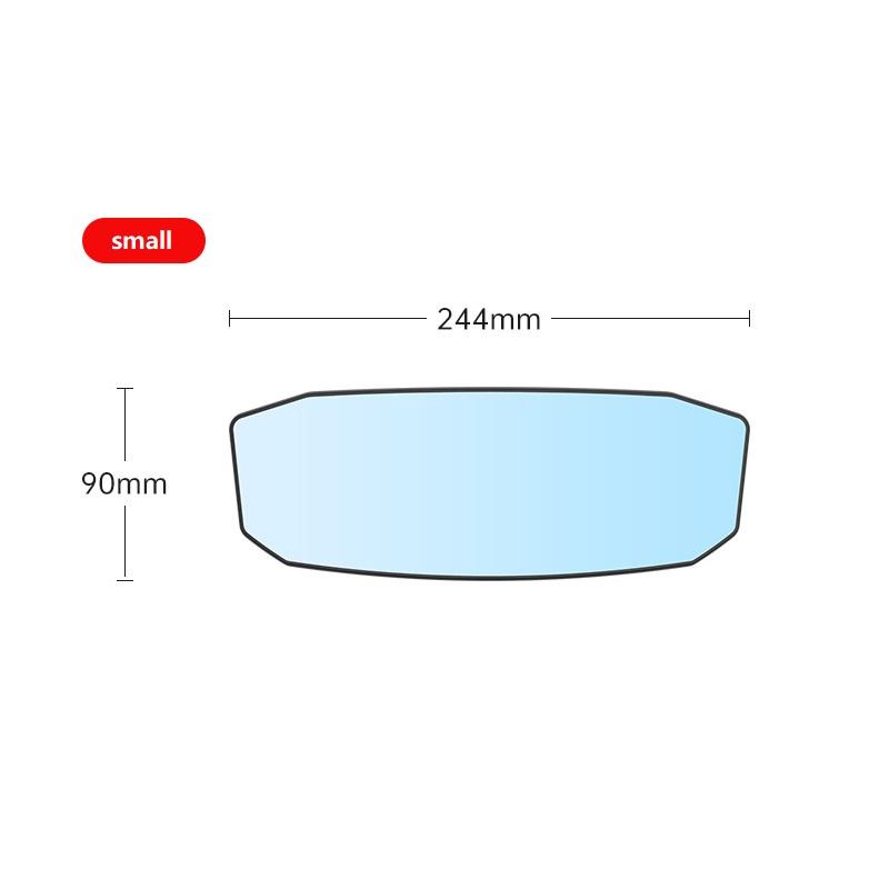 

JH Car Baby Mirrors Rear View Mirror Wide Angle Panoramic Assisting Anti-glare Large Vision Interior Monitor Auto Universal