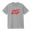 Daft Punk T Shirt Logo Vintage Washed Breathable Slightly Comfortable Homme Casual Unisex Soft Streetwear Fashion Versatile