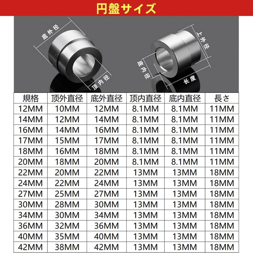 LOOKGOU Lager Lagerschale Dichtung Passt Aluminium Motorrad Lagerwerkzeug Inklusive Aufbewahrungskoffer Einpresswerkzeug, Treiber, 17-teiliges Set, 12-42mm Lager,