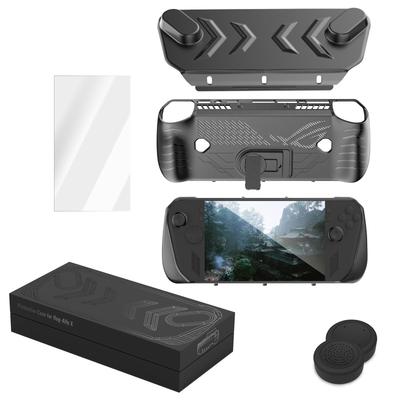 XBERSTAR ROG Ally Cover Case for ASUS ROG Ally X 2024 Protective Case Face Cover Reinforced Film Button Cover Kit for Asus Rog Ally X 2024 Handheld