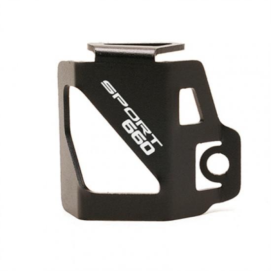 

Крышка бачка для задней тормозной жидкости с ЧПУ для Tiger Sport 660 Sport660 2022 Защита крышки масляного бака a cover guard Black