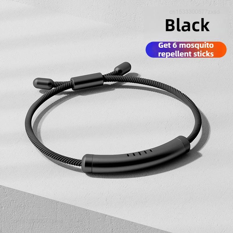 New Anti-mosquito Repellent Bracelet Outdoor Mosquito Repellent Adult Anti-Mosquito Mosquito Repellent Bracelet For Child чёрный