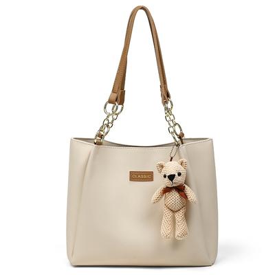 Tragetasche, Neue Damentasche, Hochwertiges Gefühl, Tragbare Schultertasche mit großer Kapazität, Pendeltasche