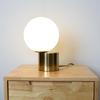 Modern Nordic Glass Table Lamp - Bedroom, Living Room, or Study