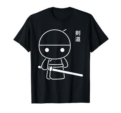 Quote Sports Sword Ninja Martial Arts Simple Samurai Kendo T-Shirt