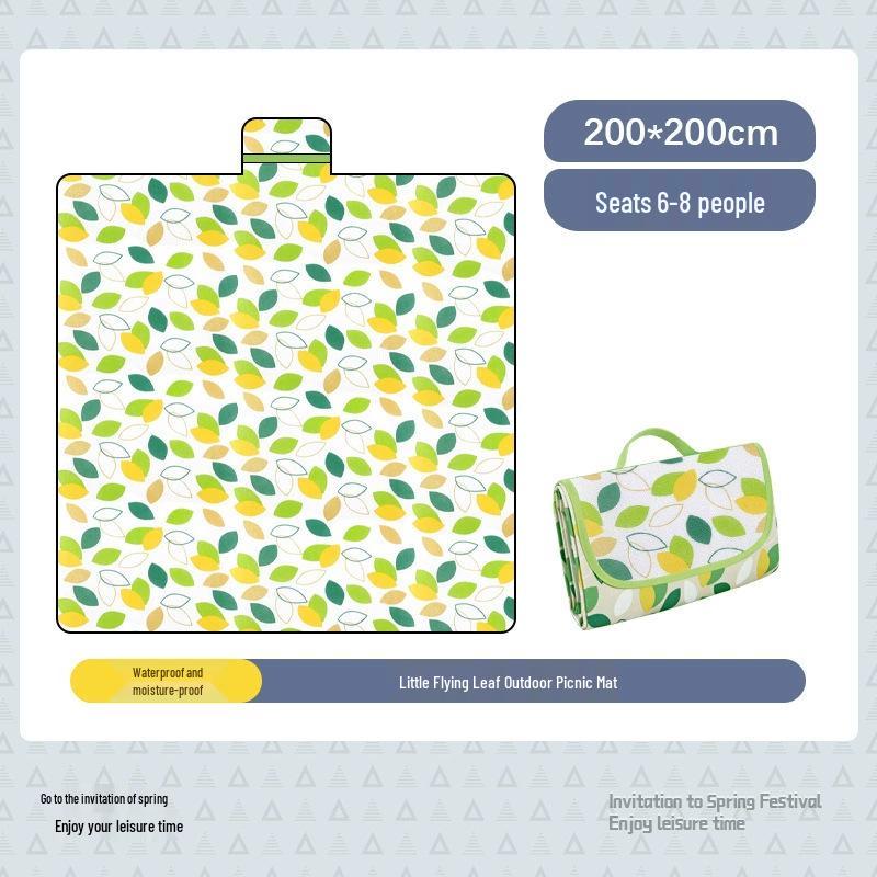 Waterproof Thickened Non-Woven Outdoor Picnic Mat - Moisture-Proof and Portable