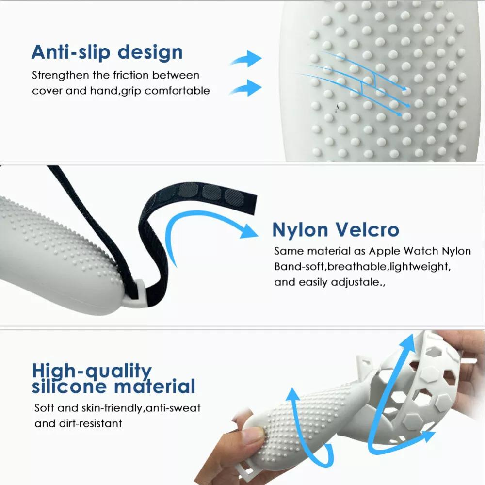 Ochranný kryt pro Oculus Quest 2 VR Touch Controller Silikonový kryt Skin Handle Grip pro Oculus Quest 2 VR příslušenství