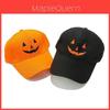 Pumpkin Skull Baseball Cap With Sun Protection For Halloween And Street Style
