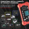 Chargeur de Batterie de Voiture 6A 12V Dispositif de Charge de Batterie de Voiture et de Moto Batterie Plomb-acide Réparation Intelligente Écran LCD