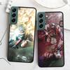 Blue Lock Anime Phone Case For Samsung Galaxy S22 S25 Ultra S21 S10 Plus S26 Edge S20 S23 S24 FE Cover Silicone Soft TPU Cle