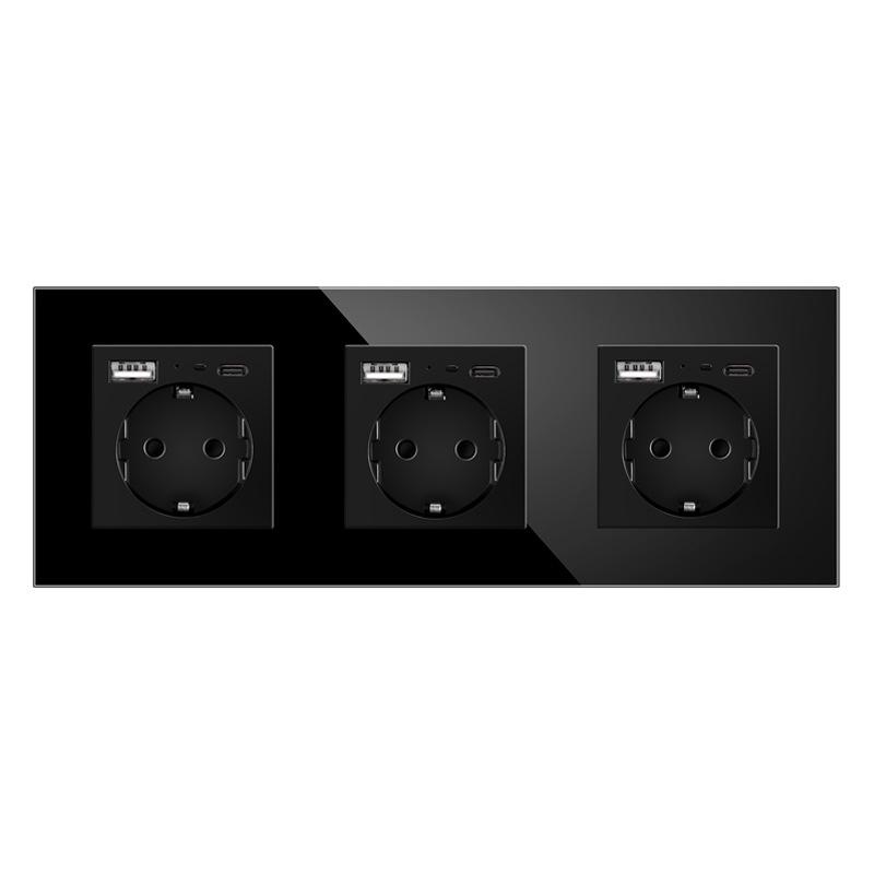 European Standard Smart WiFi Socket with APP Remote, Voice Control, Timer & Power Monitoring