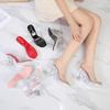 New princess temperament open-toed crystal and sandals versatile fashion style college style daily shopping banquet high heels