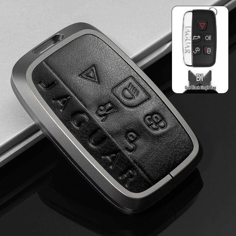 Jaguar Schlüsselhülle für 2022-2024 XEL/XFL/FPACE/XF/EPACE/XE Metallschale