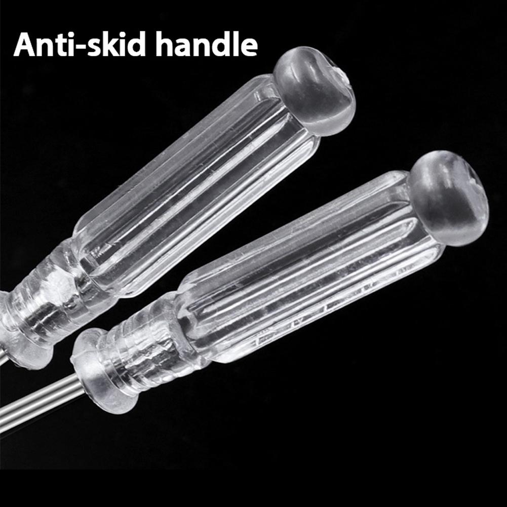 Cross Screwdrivers Slotted Repair Replacement Transparent