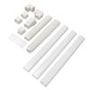 Air Conditioner Decorative PVC Line Set Cover Kit for Mini Split Heat Pump Line Set Cove Kit