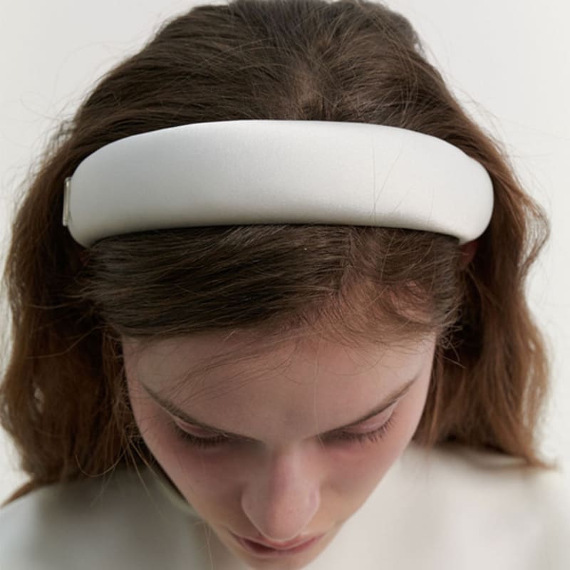 LOVE ME MONSTER Essential Satin Padding Headband L (L241MHA030)