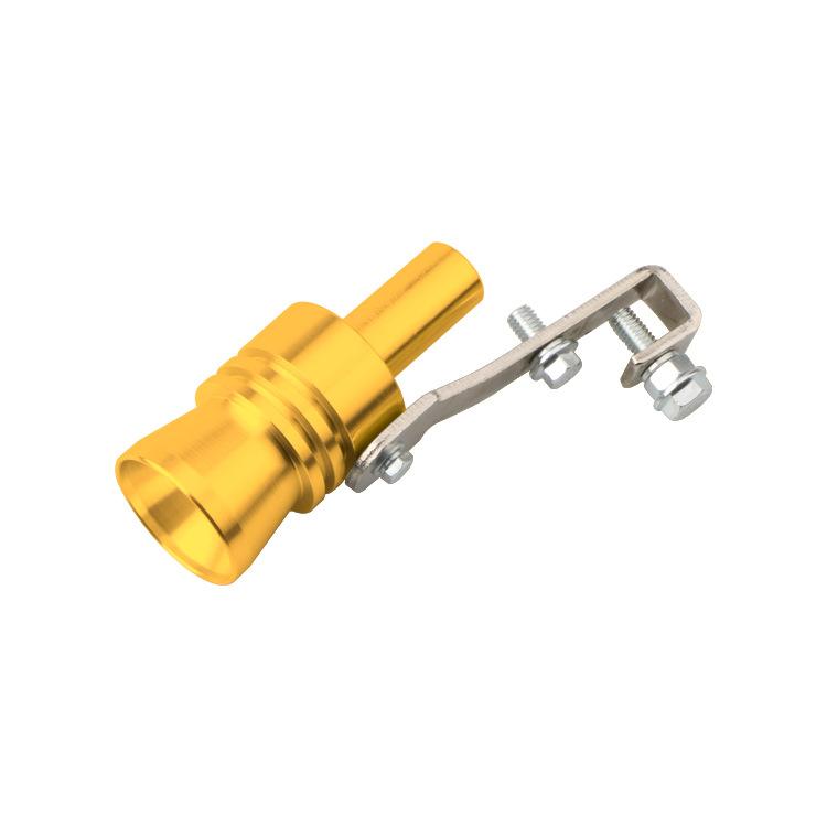 Car Refit Device Exhaust Pipe Auto Turbo muffler Universal Sound Simulator Turbo Whistle Car Exterior Styling Decor Accessories