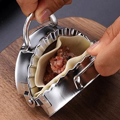 Narzędzie do robienia pierogów ze stali nierdzewnej, forma do pierogów, prasa ręczna do gospodarstwa domowego, akcesoria do pieczenia ciast w kuchni, urządzenie do robienia pierogów
