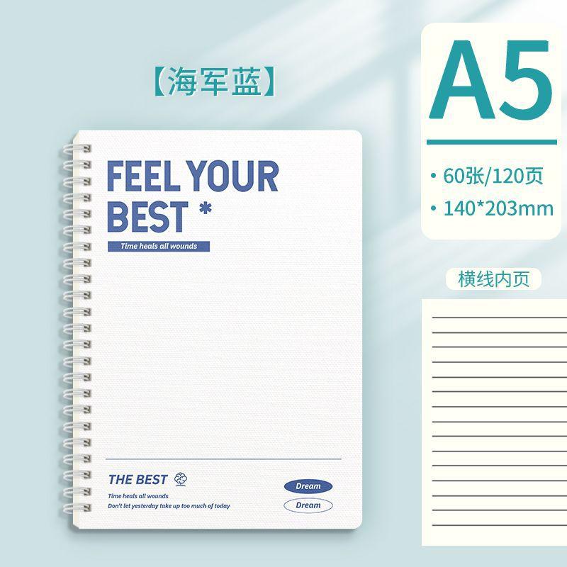 A5 Coil Notebook Graffiti Nice Big Notebook Cute Coil Notebook Student Notebooks and Journals Office Accessories Daily Planner