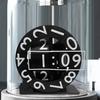 3D Printed Triaxial Clock with Rotating Numeric Display Home Office Living Room Desktop Digital Clock Decoration Tech and Design Enthusiasts Gift