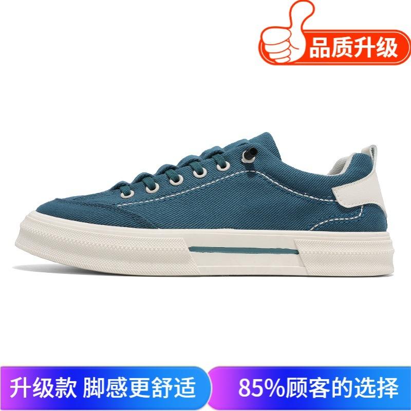 Canvas shoes summer breathable mesh soft sole trendy casual board shoes versatile low-help student campus Korean version of small black shoes