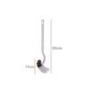 Shaped Toilet Brush with No Dead Corners Long Handle for Wall Mounted Household Bathroom Cleaning Brush Corner Seam Cleaning