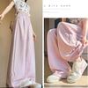 Lazy wind cloud milk Fu wide-leg pants women's summer thin new high-waisted loose Yamamoto pants straight casual pants