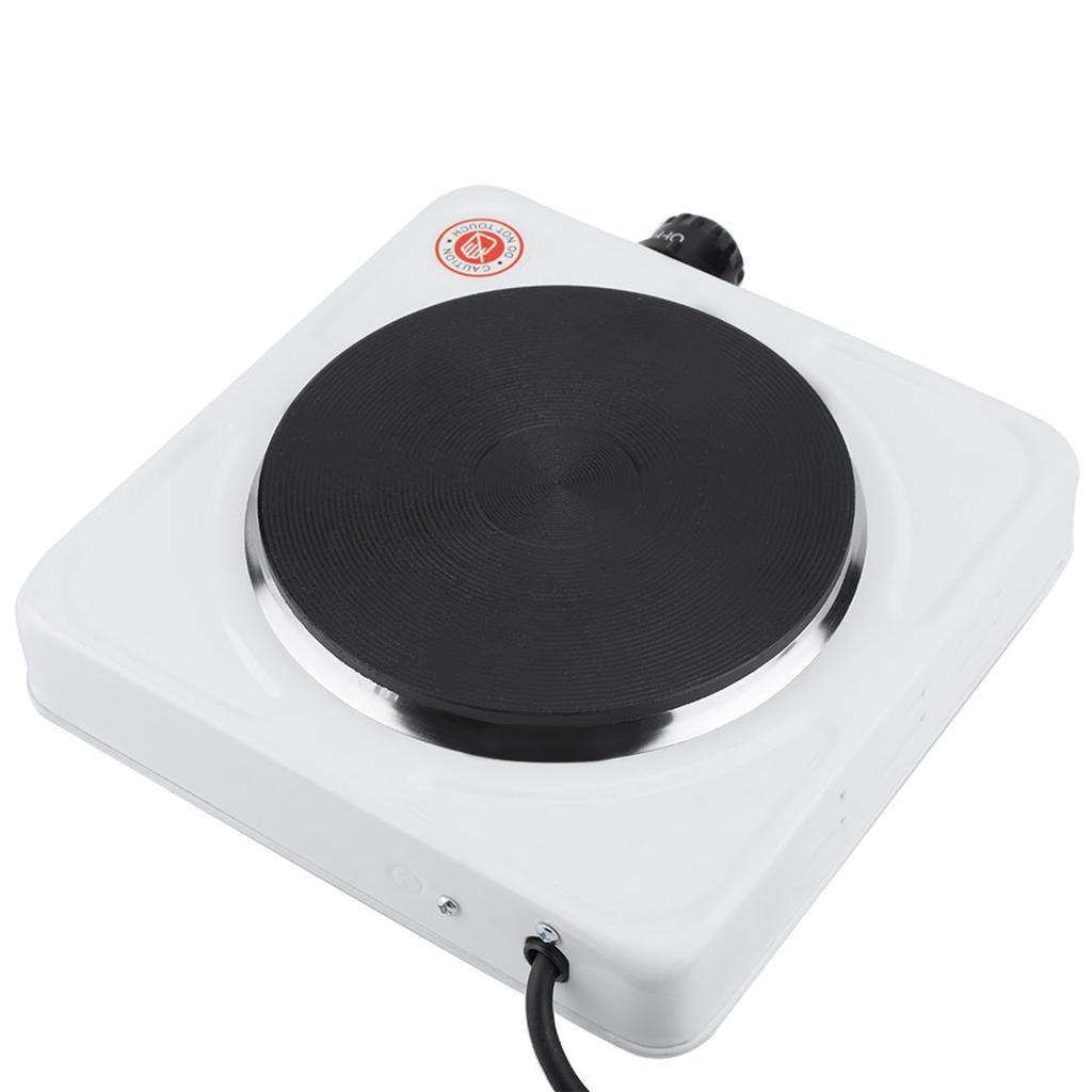 Energy Saving Safe Electric Stove Make Tea Coffee Milk Household 1000W (, White)