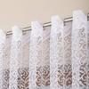 BOGUMIŁA - Ready-made Jacquard Curtain with a Straight Hem - 300x250 Cm - White