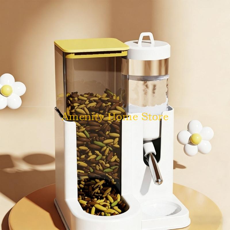 F26C Convenient Pet Feeder Automatic Water Dispenser Feeding Supply for Hamster