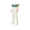 Li Ning Sports Lifestyle Solid Color Cuffed Knit Joggers Women Joggers Eggshell-Gray AKXS296-2