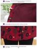 Stylish Plus Size Cotton-Padded Winter Jacket for Elderly Women - Thickened, Warm, Velvet-Lined Outerwear