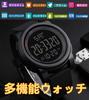 Timever Digital Arm LED Sports Large Easy to Japanese Instruction Manual Included Watch, Waterproof, Men's Sports, Watch, Multi-function, Stopwatch,