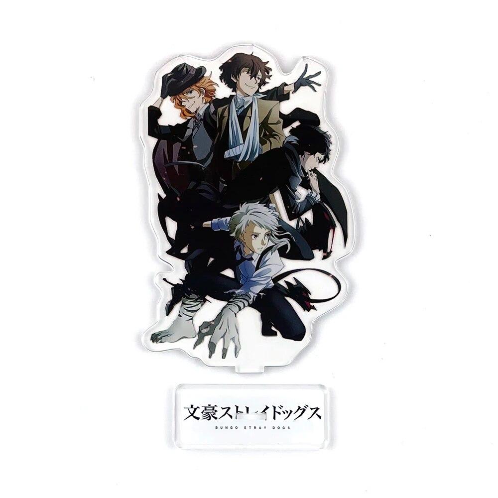 Bungo Stray Dogs Chuuya Dazai Nakajima Atsushi Ryunosuke Akutagawa GM Acrylic Stand Standee Toy Figure