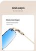 Leopard Head Rimless Sunglasses: Women's & Men's Small Square Frame