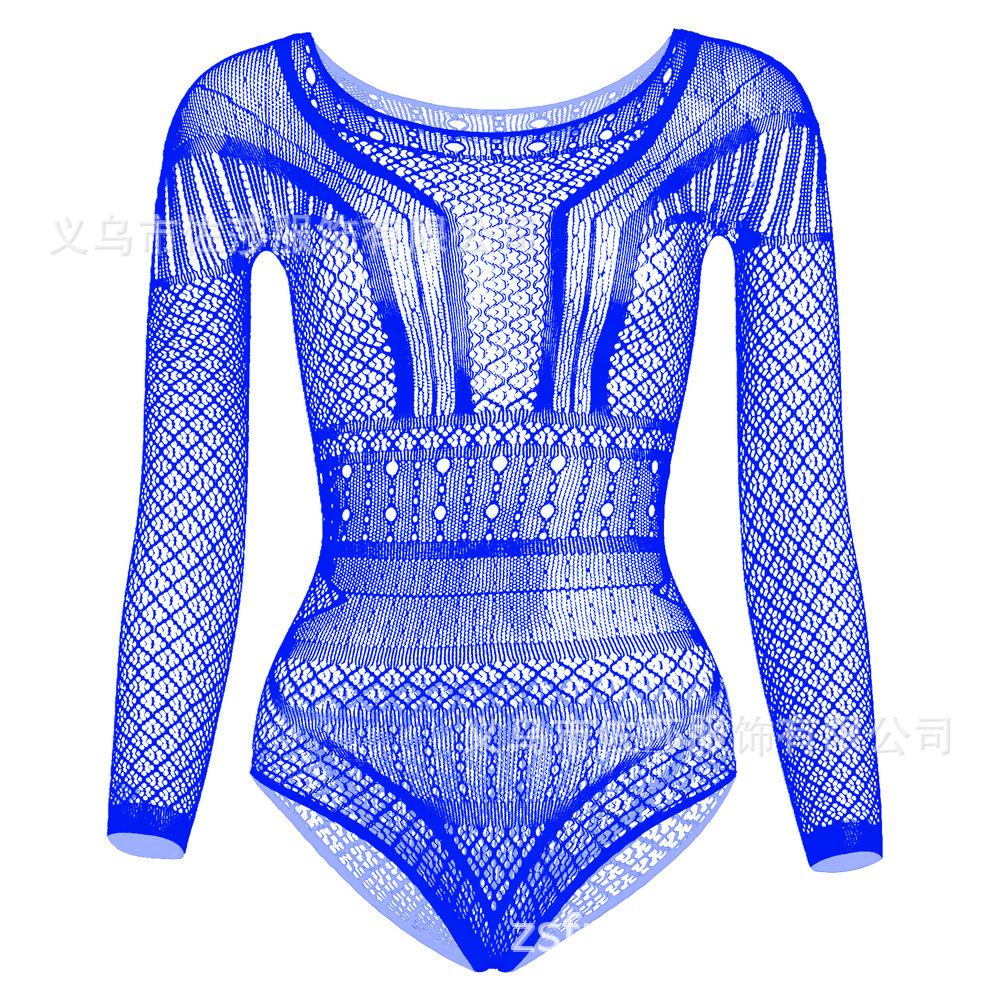 Sex Unterwäsche neu Jacquard Dreipunkt langärmelig Bikini langärmelig