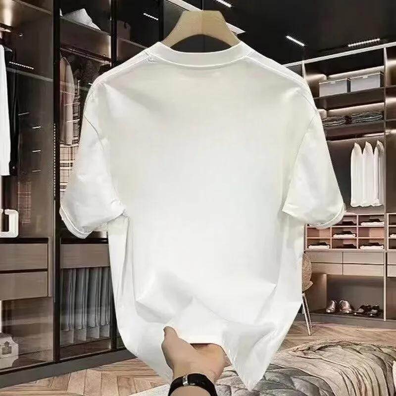 Luxury Brand Letter Printed T-shirts for Men and Women Short Sleeved T-shirts High Quality Men's Clothing Street Wear