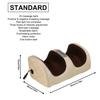110v-240v Electric Shiatsu Foot Massager Roller Foot Massage Heating Therapy Foot Massage Machine for Relief Leg Fatigue Women/Men Gift