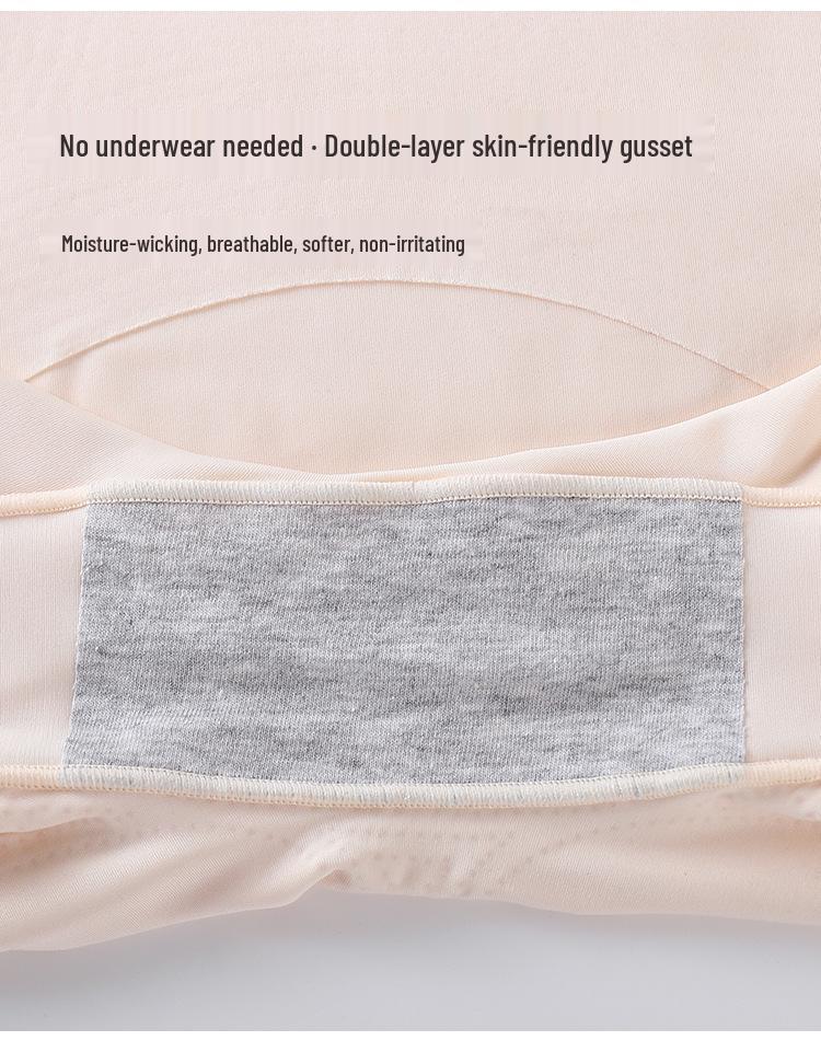Seamless Lift Buttocks Pants with Integrated Fake Butt and Hips Pad - Antibacterial Buttocks Enhancement Underwear